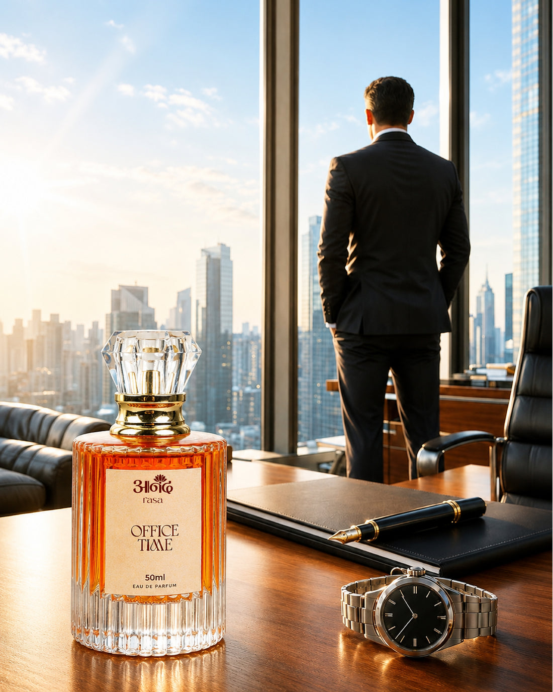 Office Time Perfume | Fresh Woody Fragrance