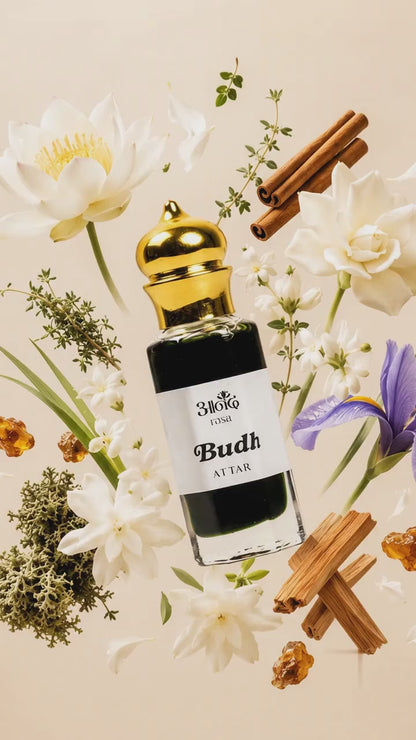 Budh Attar - Mercury Attar - handcrafted attar - Anandrasa