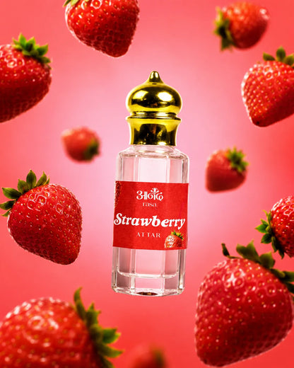 Strawberry Attar - handcrafted attar - Anandrasa