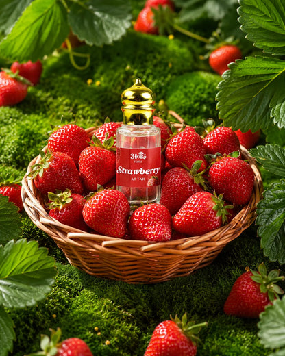 Strawberry Attar - handcrafted attar - Anandrasa