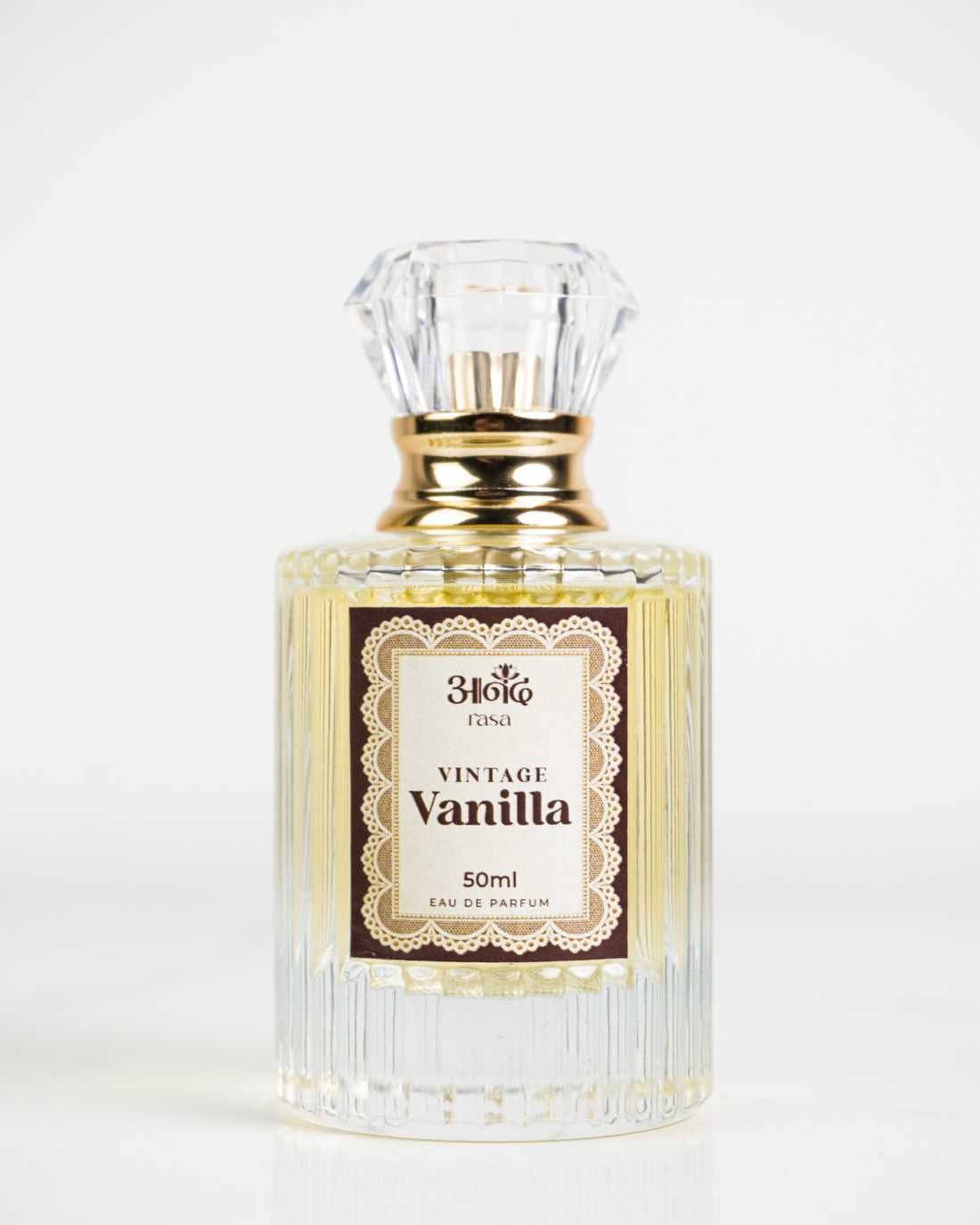 Snake Toy Vintage Vanilla 50ml Eau de Parfum bottle with gold collar and clear faceted cap