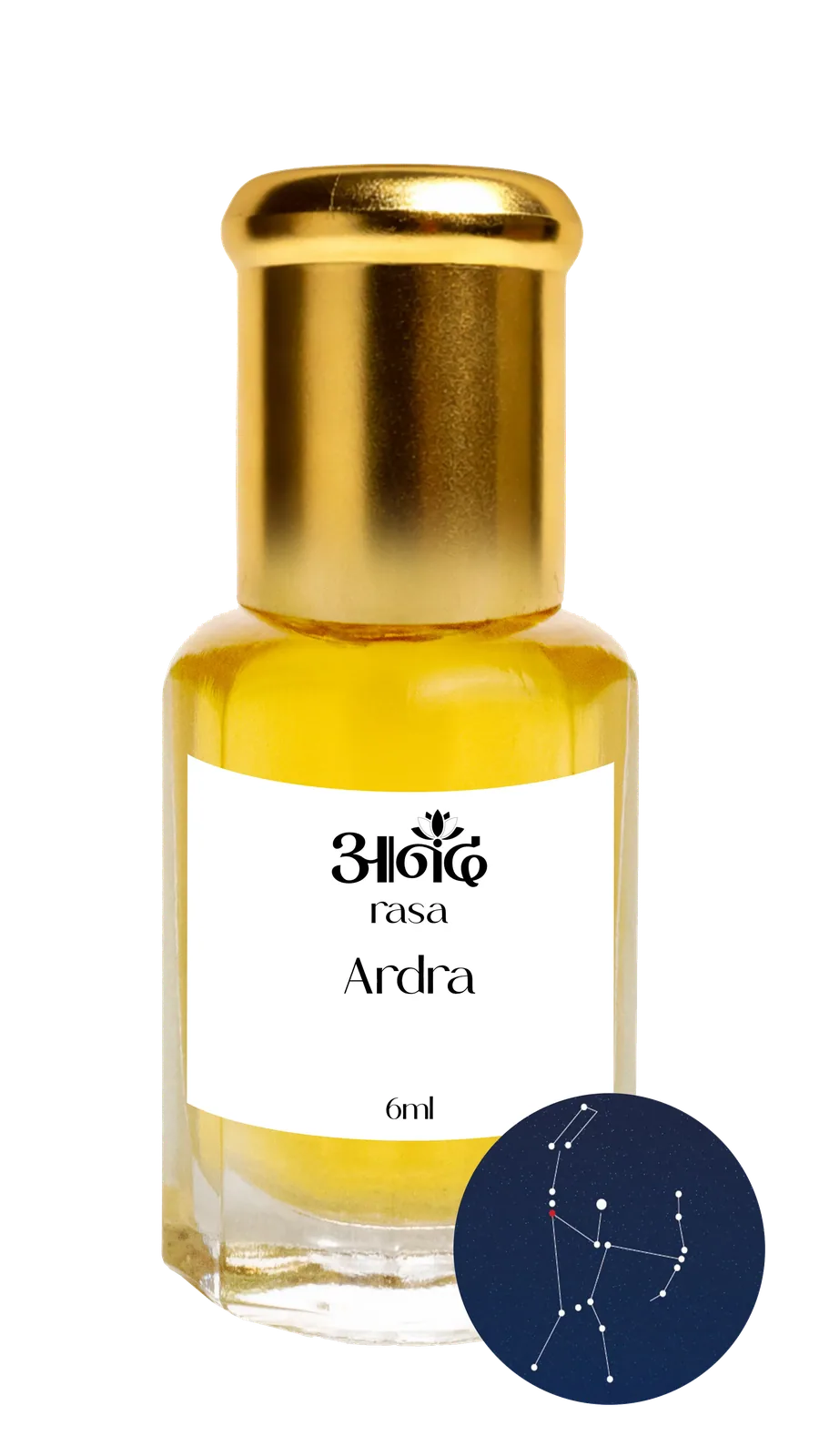 Ardra Attars — luxury Nakshatra attar, Vedic birth-star lunar mansion fragrance | Anand Rasa