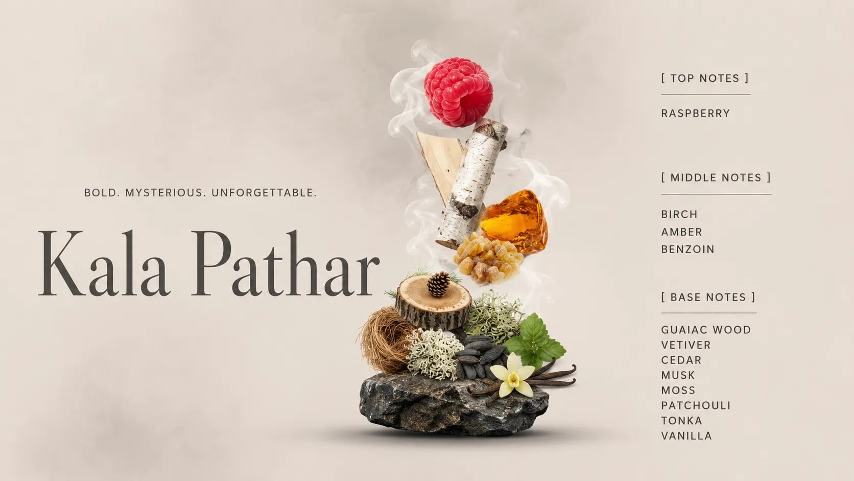 Kala Pathar fragrance notes