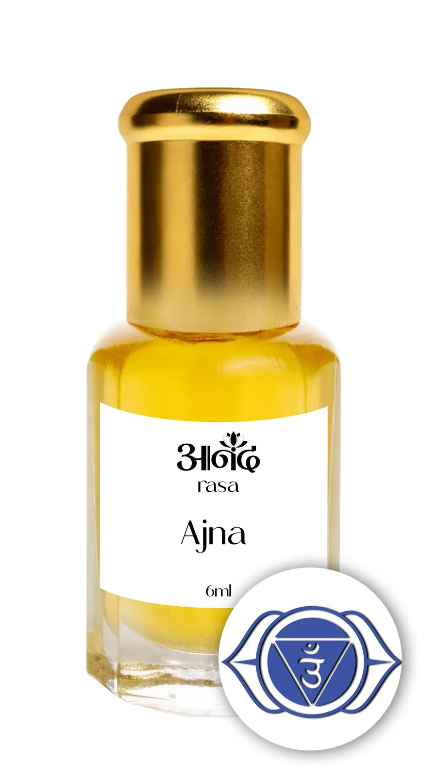 Ajna – Third Eye Chakra Oil — luxury Chakra attar, chakra-aligned spiritual perfume oil | Anand Rasa