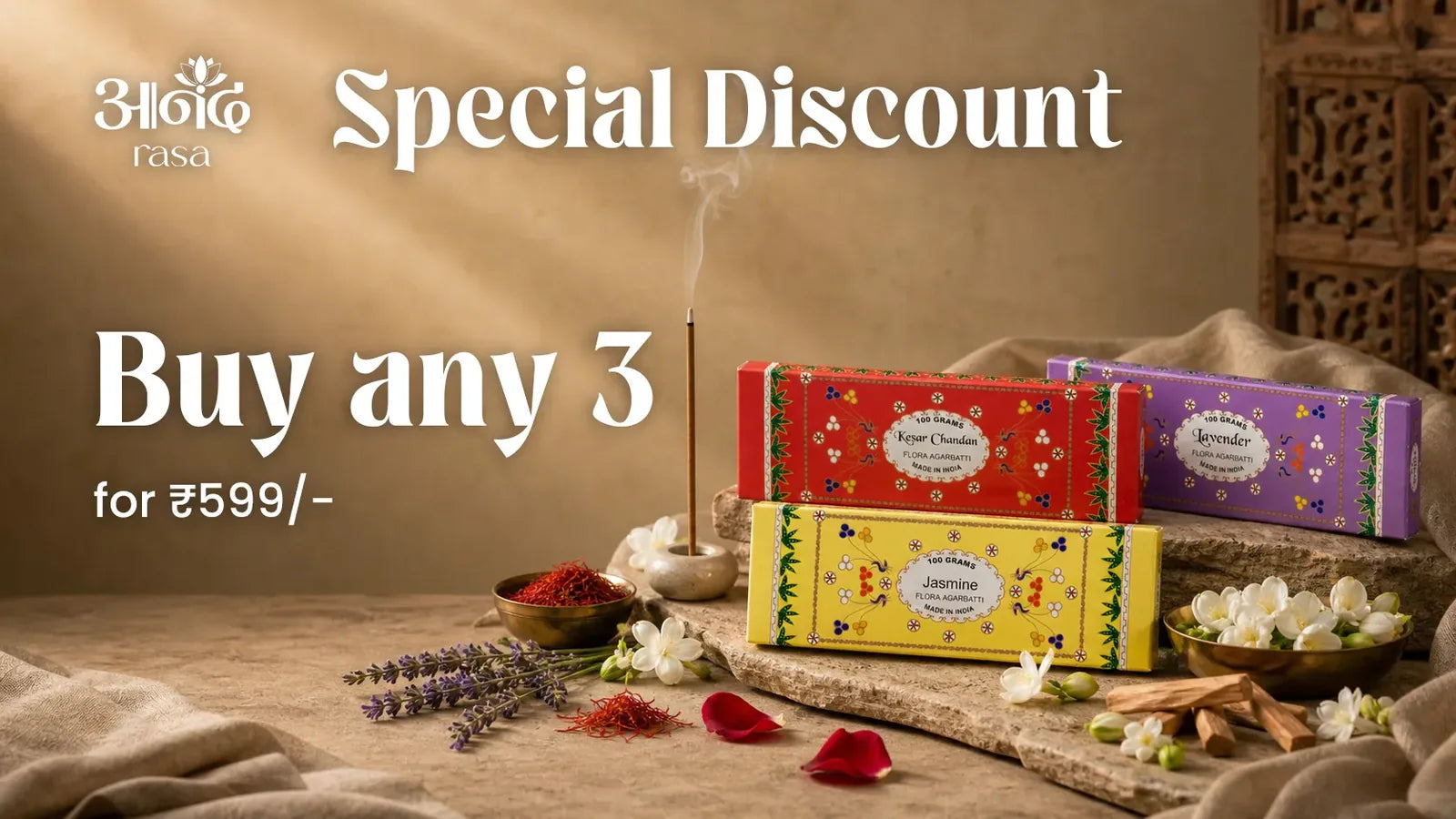 Incense discount offer